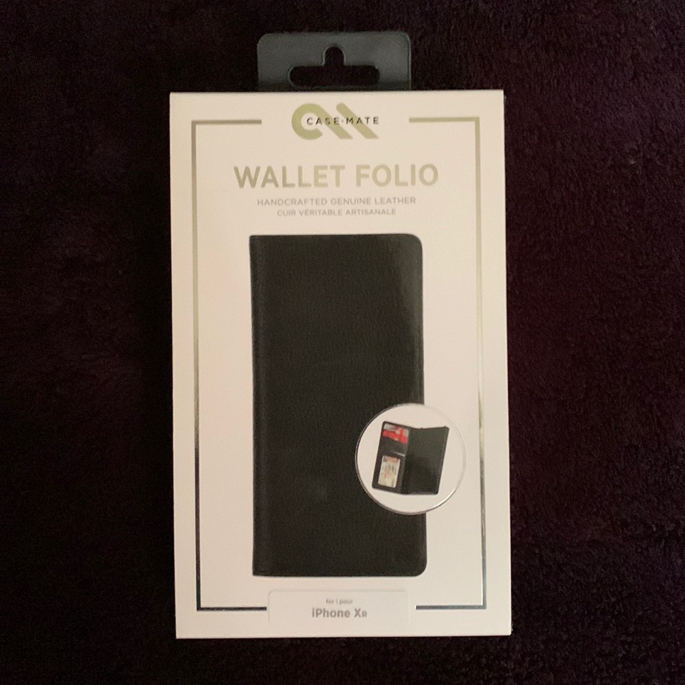 Case- Mate wallet Folio fit’s iPhones X R phone